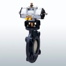 Pneumatically Actuated Damper Butterfly Valves