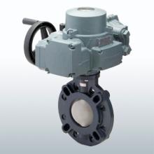 Electrically Actuated Damper Butterfly Valves